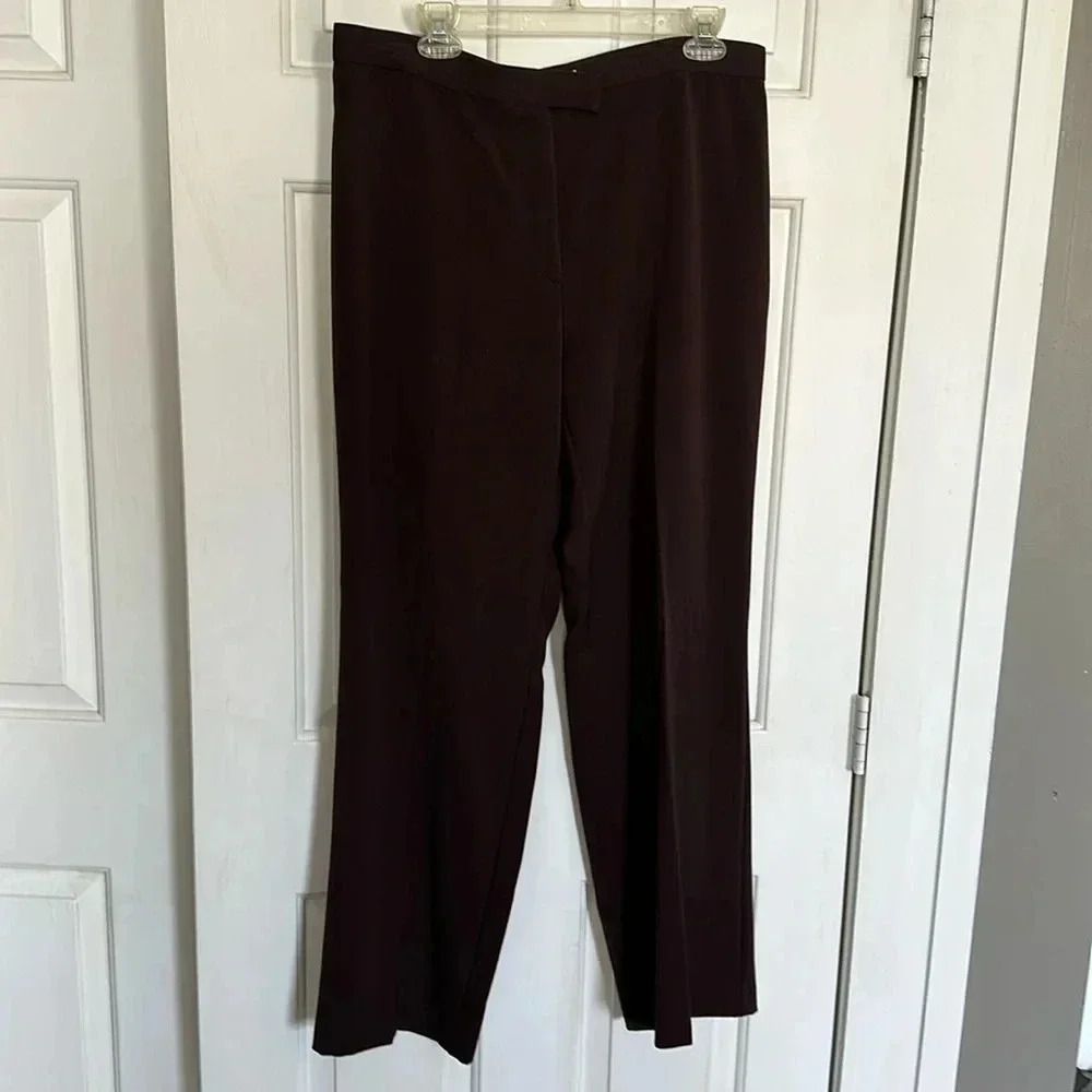 Sag Harbor Brown Pant Size 14